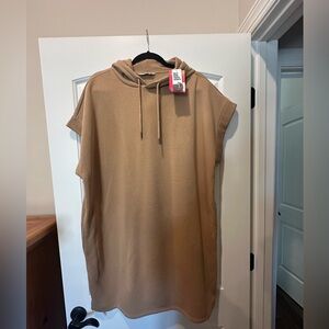 DSG TWITCH & ALLISON HOODED TUNIC/MINI DRESS